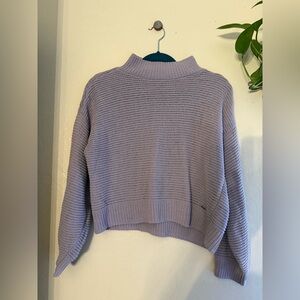 Hollister Lilac Cowl Neck Sweater